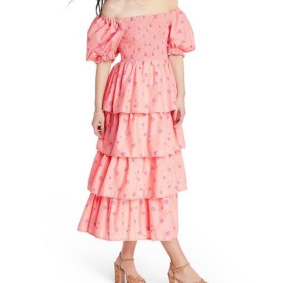 LoveShackFancy Dresses & Skirts - LoveShackFancy x Target Pink Floral Dress